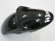 Glossy Black White West 2000-2001 Kawasaki ZX9R Motorcycle Fairings