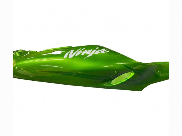 Green Flame 2000-2001 Kawasaki ZX9R Motorcycle Fairings