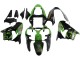 Green Black Playboy DENSO 2000-2001 Kawasaki ZX9R Motorcycle Fairings
