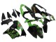 Green Black Playboy DENSO 2000-2001 Kawasaki ZX9R Motorcycle Fairings