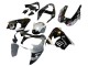 Silver Glossy Black Monster Elf 2002-2003 Kawasaki ZX9R Motorcycle Fairings