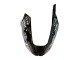 Silver Glossy Black Monster Elf 2002-2003 Kawasaki ZX9R Motorcycle Fairings