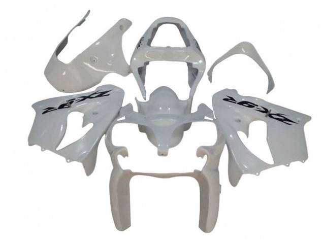 White Black Decal 2002-2003 Kawasaki ZX9R Motorcycle Fairings