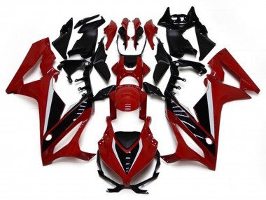 Red White Glossy Black 2019-2020 Honda CBR650R Motorcycle Fairings