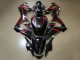 Glossy Black Red Stripe 2021-2023 Honda CBR650R Motorcycle Fairings