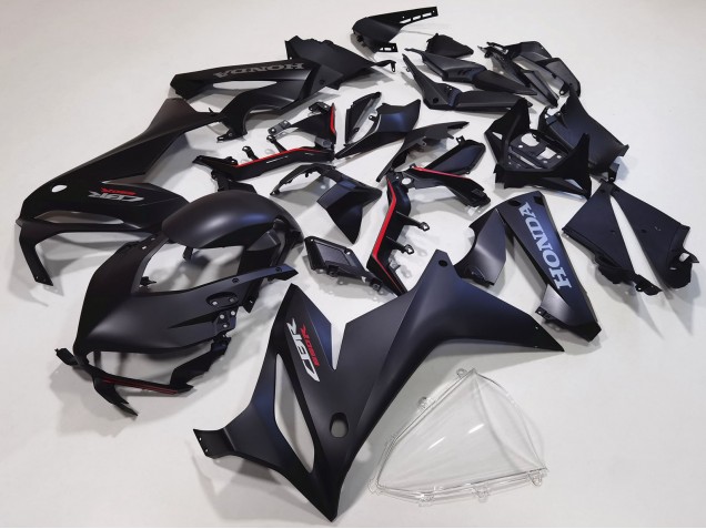 Matte Black 2021-2023 Honda CBR650R Motorcycle Fairing Kits