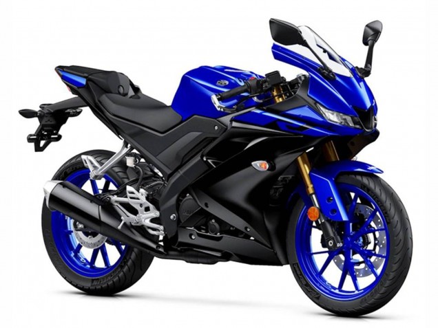 Blue Matte Black 2018-2024 Yamaha YZF R15 Motorcycle Fairings