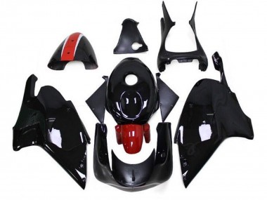 Glossy Black Red 1999-2004 Aprilia RS250 Motorcycle Fairings
