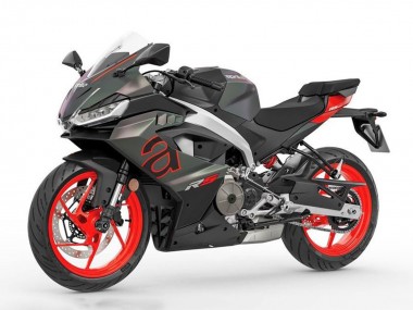Matte Black Grey Red 2024-2025 Aprilia RS457 Motorcycle Fairings