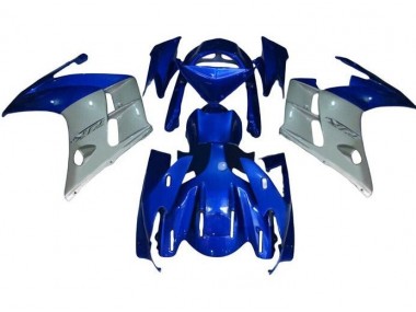 Blue Silver 2013-2015 Yamaha FJR1300 Motorcycle Fairing