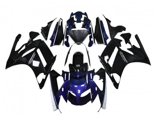 Glossy Black Blue 2013-2015 Yamaha FJR1300 Motorcycle Fairings