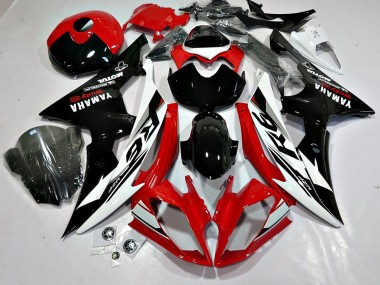 White Red Glossy Black Motul Michelin 2008-2016 Yamaha YZF 600 R6 Motorcycle Fairings