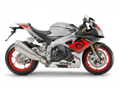 Silver Red Black 2009-2015 Aprilia RSV4 1000 Motorcycle Fairings