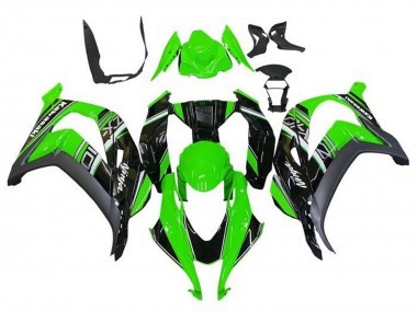 Green Black Grey 2016-2020 Kawasaki ZX10R Motorcycle Fairings
