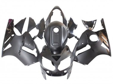Matte Black Glossy Black 2002-2006 Kawasaki ZX12R Motorcycle Fairings