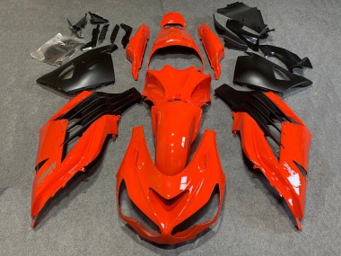 Red Matte Black 2006-2011 Kawasaki ZX14R ZZR1400 Motorcycle Fairings