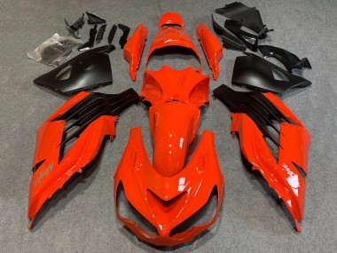 Red Matte Black 2012-2024 Kawasaki ZX14R ZZR1400 Motorcycle Fairings