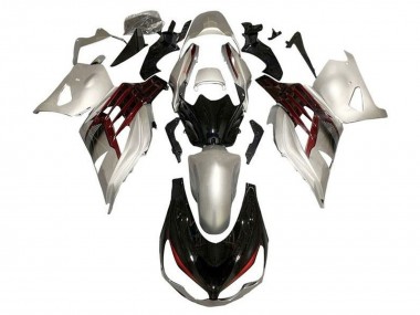 Silver Glossy Black Red 2012-2024 Kawasaki ZX14R ZZR1400 Motorcycle Fairings
