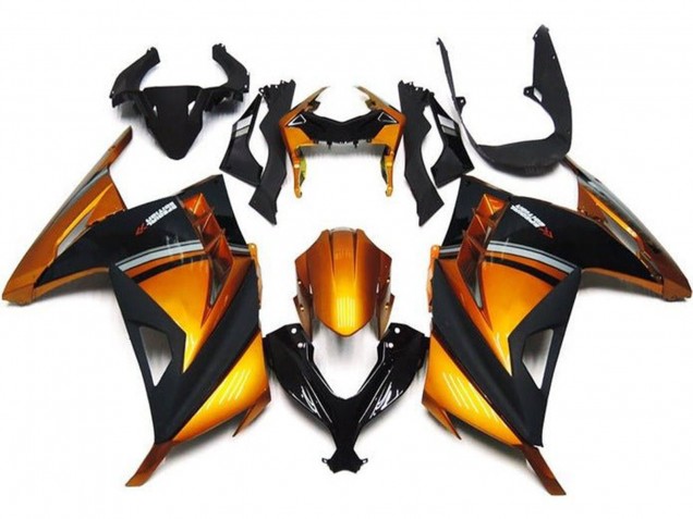 Orange Black Grey 2013-2024 Kawasaki EX300 Motorcycle Fairings