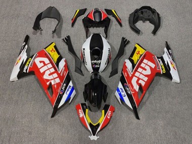 White Red Yellow Blue Black Givi 2013-2024 Kawasaki EX300 Motorcycle Fairings