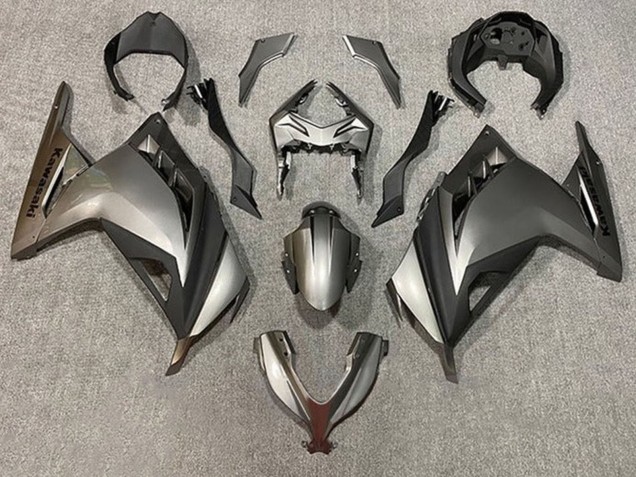 Silver Matte Black 2013-2024 Kawasaki EX300 Motorcycle Fairings