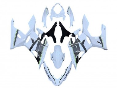 White Grey Black Green 2018-2024 Kawasaki Ninja 400 Motorcycle Fairings