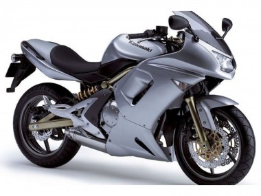 Metallic Silver 2006-2008 Kawasaki Ninja 650 EX650 Motorcycle Fairings
