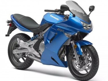 Blue Chrome 2006-2008 Kawasaki Ninja 650 EX650 Motorcycle Fairings