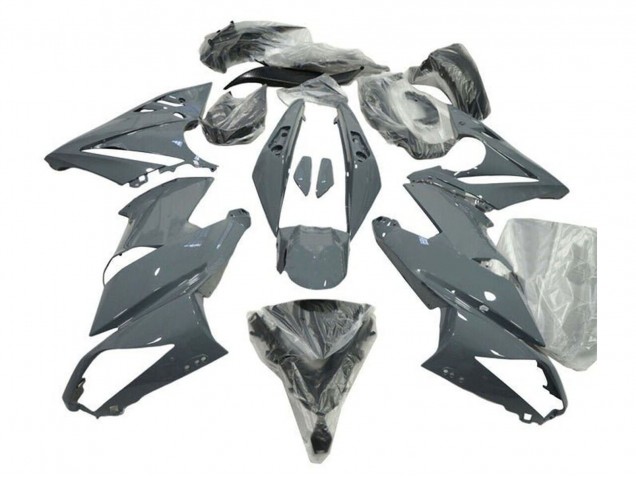 Nardo Grey 2009-2011 Kawasaki Ninja 650 EX650 Motorcycle Fairings