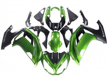 Green Matte Black 2012-2016 Kawasaki Ninja 650 EX650 Motorcycle Fairing
