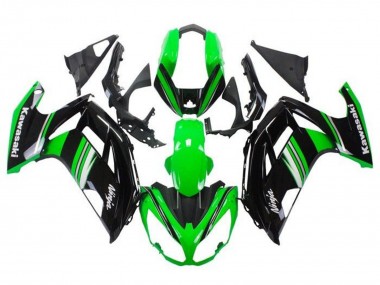 Green Black White Grey Stripe 2012-2016 Kawasaki Ninja 650 EX650 Motorcycle Fairings