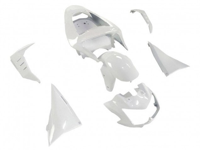 White 2003-2006 Kawasaki Z1000 Motorcycle Fairings