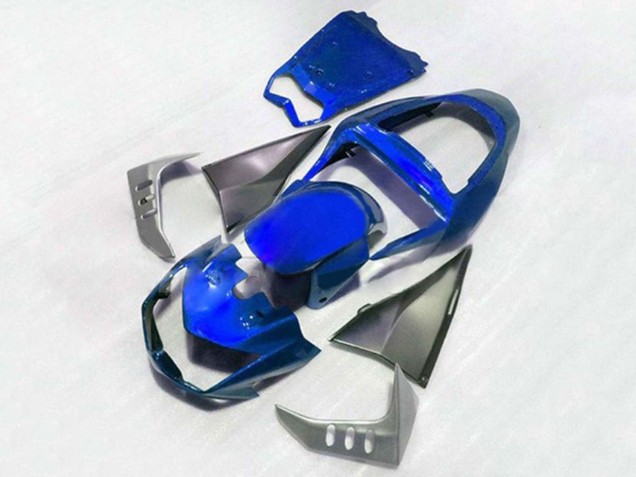Blue Silver 2003-2006 Kawasaki Z1000 Motorcycle Fairings