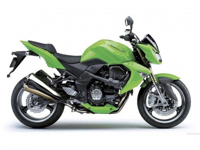 Green 2007-2009 Kawasaki Z1000 Motorcycle Fairings