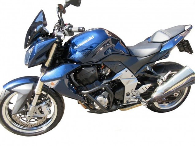 Blue Silver 2007-2009 Kawasaki Z1000 Motorcycle Fairings
