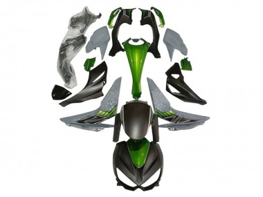 Green Grey Matte Black 2014-2019 Kawasaki Z1000 Motorcycle Fairings