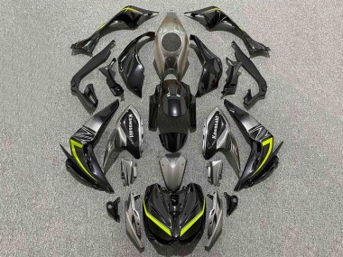 Black Grey Yellow 2014-2019 Kawasaki Z1000 Motorcycle Fairings