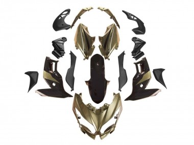 Gold Black 2015-2021 Kawasaki Versys 650 Motorcycle Fairings