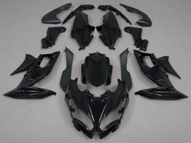 Glossy Black 2015-2021 Kawasaki Versys 650 Motorcycle Fairings