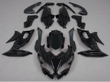 Glossy Black 2015-2020 Kawasaki Versys 650 Motorcycle Fairings