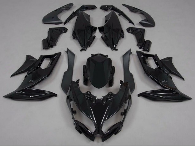 Glossy Black 2015-2020 Kawasaki Versys 650 Motorcycle Fairings