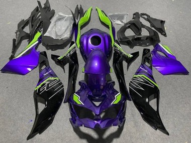 Purple Green Glossy Black 2019-2025 Kawasaki ZX25R ZX-25R Motorcycle Fairings