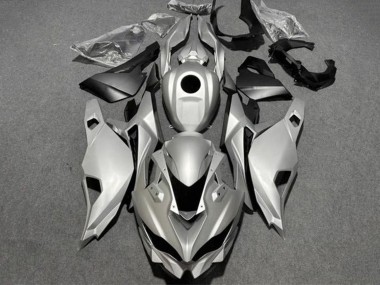 Glossy Silver Matte Black 2019-2025 Kawasaki ZX25R ZX-25R Motorcycle Fairings