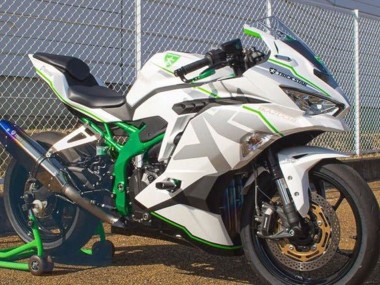 White Silver Green 2019-2025 Kawasaki ZX25R ZX-25R Motorcycle Fairings