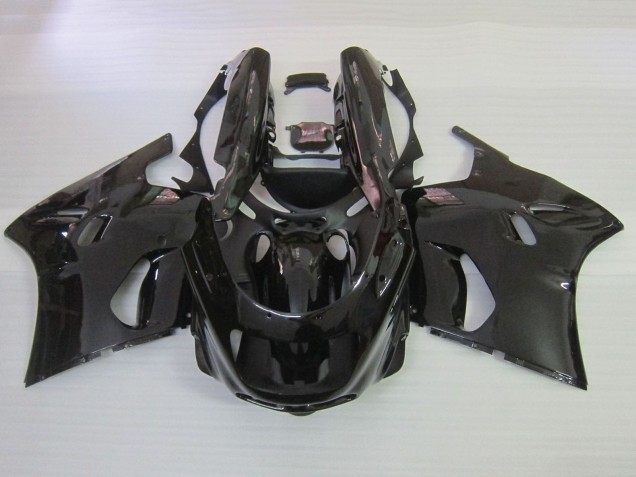 Glossy Black 1993-2003 Kawasaki ZZR1100 Motorcycle Fairings