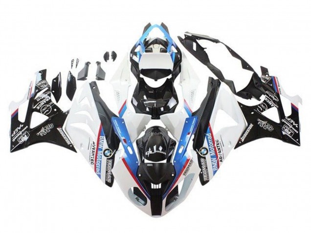 White Red Blue Glossy Black Motorrad 2009-2014 BMW S1000RR Motorcycle Fairings