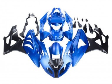Blue Glossy Black 2009-2014 BMW S1000RR Motorcycle Fairing