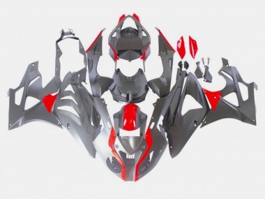 Red Matte Black 2009-2014 BMW S1000RR Bike Fairings