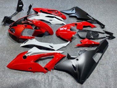 Red White Matte Black 2009-2014 BMW S1000RR Motorcycle Fairings