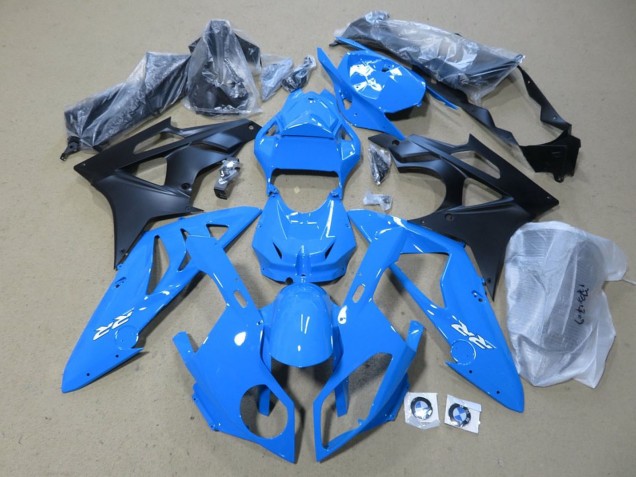 Blue Matte Black 2009-2014 BMW S1000RR Bike Fairings